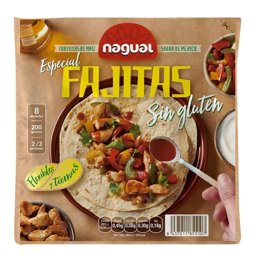 Fajitas Sin Gluten Veggie Room